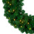 Christmas Wreath with Lights- Chadwick Green, 61cm