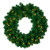 Christmas Wreath with Lights- Chadwick Green, 61cm