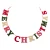 Merry Christmas Fabric Garland 195cm