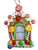 Peppermint Gingerbread Frame Ornament 12cm