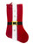 Christmas Stocking - RED with Santa Belt 32cm