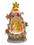 Lantern - Gingerbread with Snowman 24cm