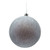 20cm Glitter Silver Ball