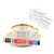 Saucer Christmas Cracker Santa OR Nutcracker 8 Pack