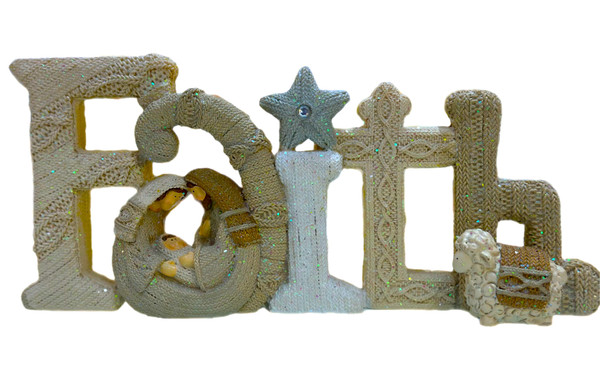 Nativity - FAITH Holy Family 25cm