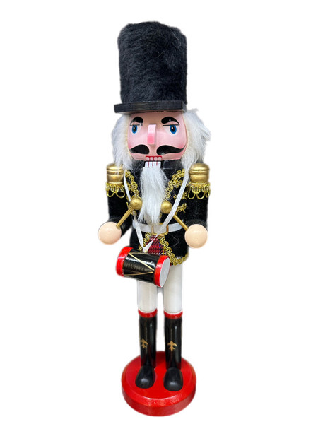 Nutcracker - BLACK & GOLD DRUM 30cm
