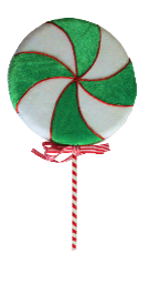 Pastels - Large Peppermint Lollypop 65cm