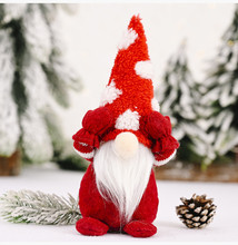 Elves & Gnomes - Red Christmas Gnome Elf 21cm