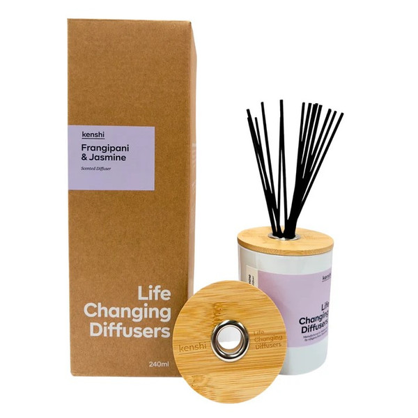 Kenshi Oil  Diffuser -Frangipani & Jasmine -240ml