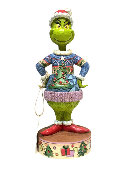 Jim Shore - The Grinch Wearing Ugly Sweater - 22cm