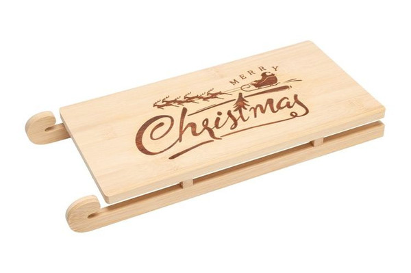 Serving Plate Bamboo Sled 32X15X4Cm