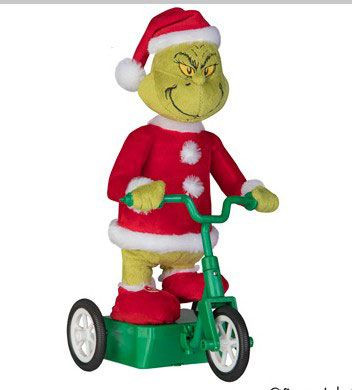 Grinch on Scooter Animated