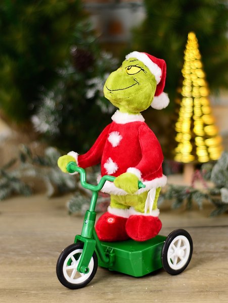 Grinch On Bike - Music and Movement 40cm