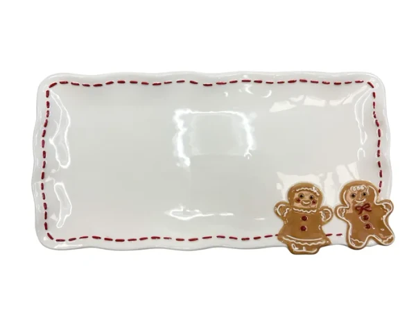 Gingerbread Platter Ceramic