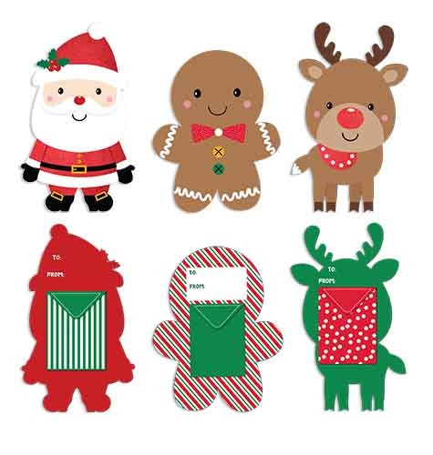 Christmas Card - Gift Holder 3 Pack