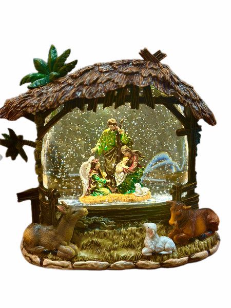 Lantern - Holy Couple & Angel 29cm