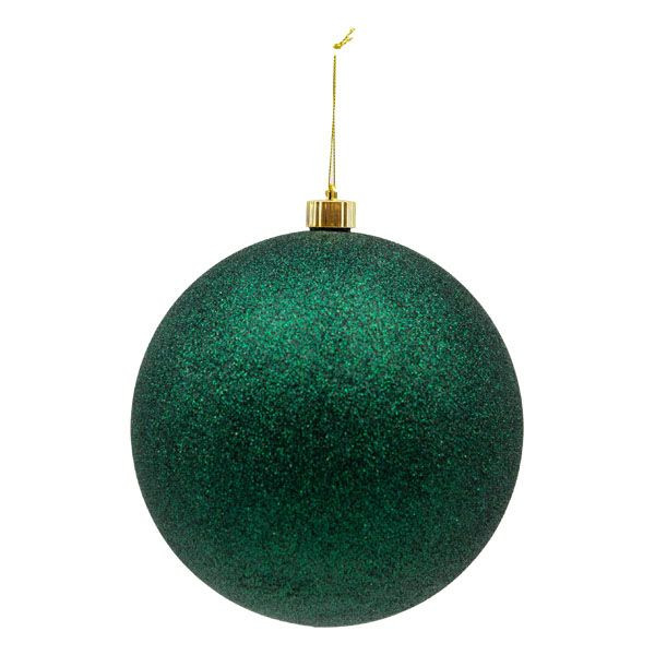 20cm Glitter Green Ball