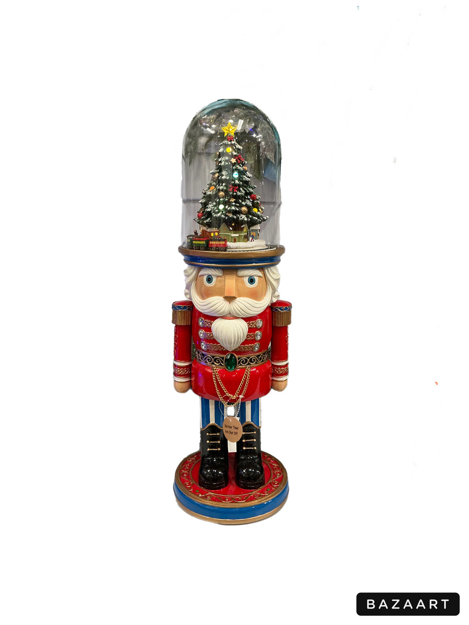 Light Up Village - Nutcracker with Train LED 61cm img