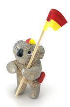9cm Koala Lifesaver Novelty - Festive Aussie Christmas Ornament img