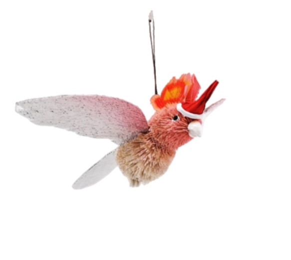 Major Mitchell with Wings - Bristlebrush Christmas Ornament - 15cm img
