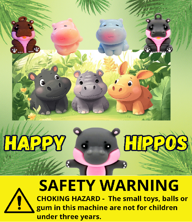 Happy Hippos - Header Card Only - Treasure Tower Rewards Canada Ltd.