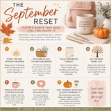 The September Reset: 7 Little Habits That Make Fall Feel Easier - September 1, 2026