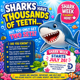 Shark Week Is Almost Here! - July 14, 2026