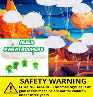 Alien Paratroopers - Header Card Only