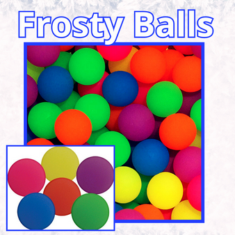 Balls - Frosty Bouncy 32 mm  - 200/Pkg