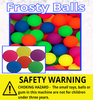 Balls - Frosty Bouncy 29.5 mm - Header Card only