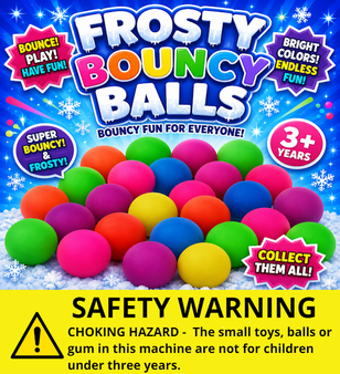 Balls - Frosty Bouncy 29.5 mm - Header Card only