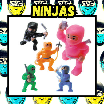 Ninjas - 250/Pkg
