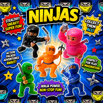 Ninjas - 250/Pkg