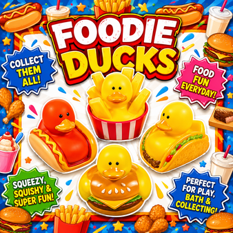 Ducks - Foodie - 12/Pkg - 2 inch