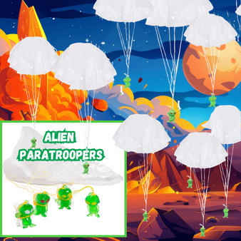 Alien Paratroopers - 250/Pkg