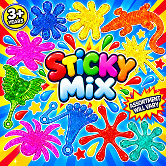 Sticky Mix - 250/Pkg Assortment will Vary