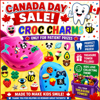 Shoe Charms - 250/bag. Assortment will Vary