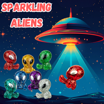 Sparkling Aliens - 250/pkg