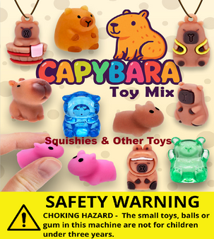 Capybara & Other Squishy Friends Series 2 -  Header Card Only