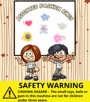 Assorted Fashion Rings - All Adjustable Header Card