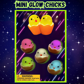 Mini Glow Chicks - 250/Pkg