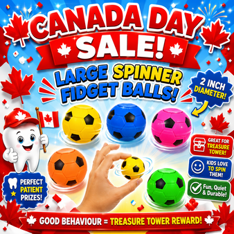LARGE Spinner Fidget Colourful Balls - Plastic 50 mm - 2 INCH - 50/BAG - DO NOT FIT IN THE TREASURE TOWER
