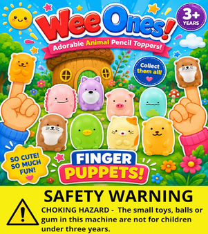 Wee Ones Finger Puppets - Header Card Only