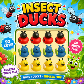 Ducks - Insect - 12/Pkg - 2 inch. This Tub Toy is for 3+ years.