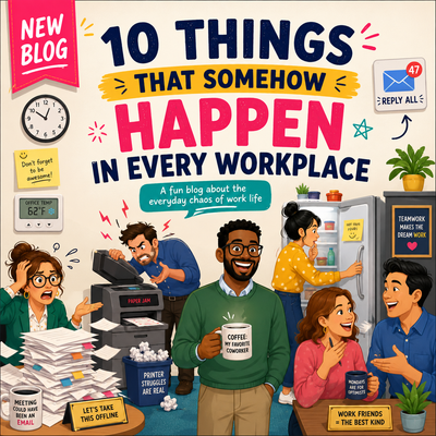 10 Things That Somehow Happen in Every Workplace - August 11, 2026