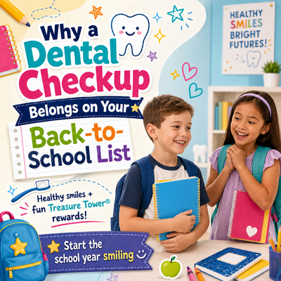 Back-to-School Smiles: How Small Rewards Help Kids Start the School Year Confidently - August 4, 2026
