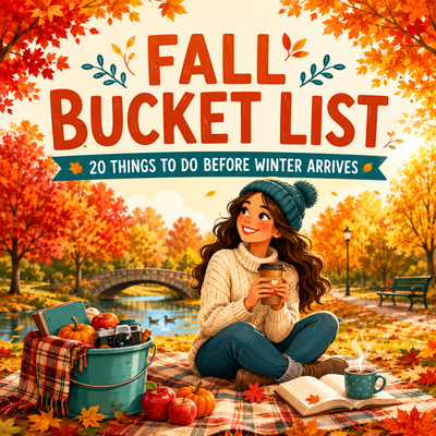 Fall Bucket List: 20 Things to Do Before Winter Arrive - September 8, 2026