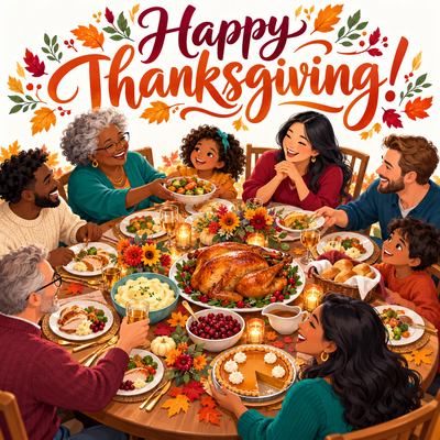 Thanksgiving: A Celebration of Food, Family and Little Things That Matter - October 6, 2026