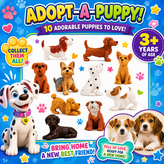 Adopt A Puppy Series #4 - 250/Pkg