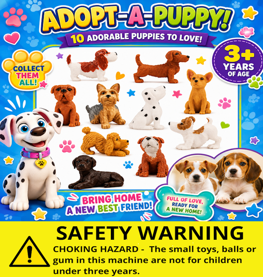Adopt A Puppy Series #4 - Header Card Only NEW CARD